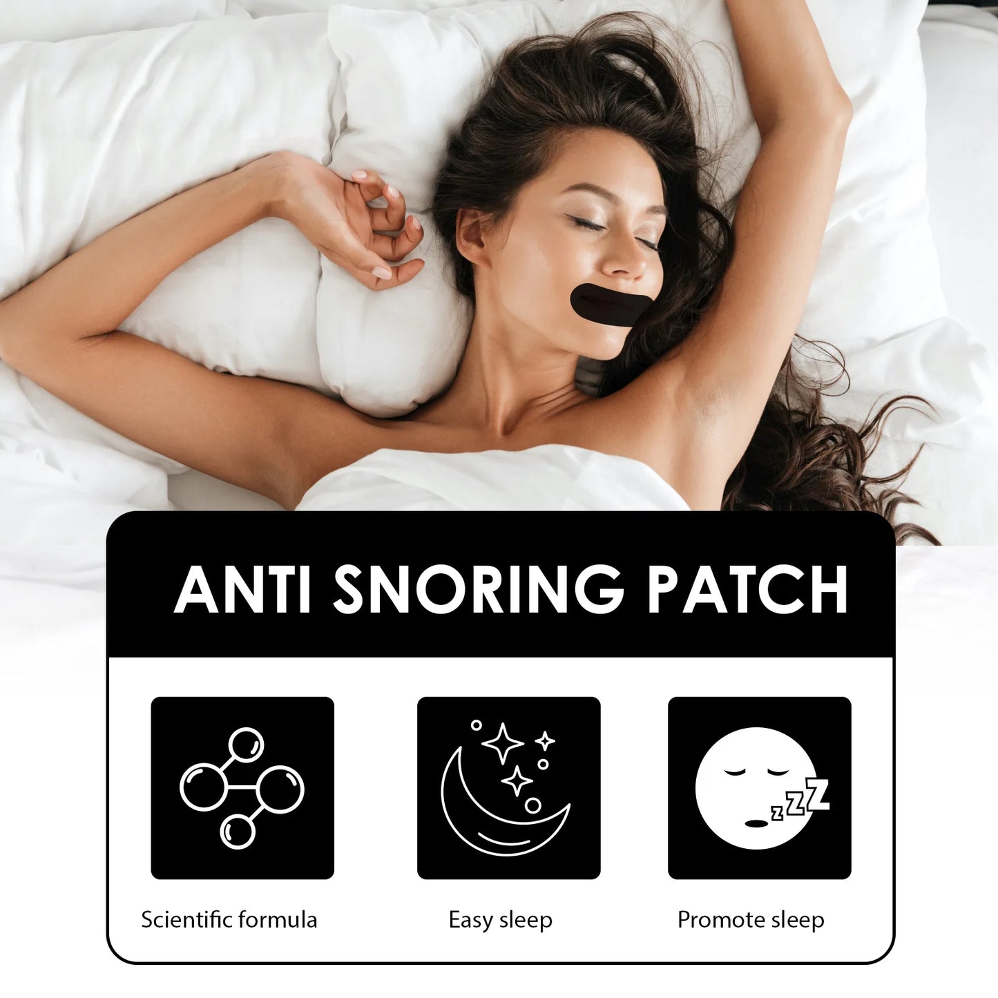 Gentle Mouth Tape for Better Sleep – Improve Breathing, Reduce Snoring, & Wake Refreshed!